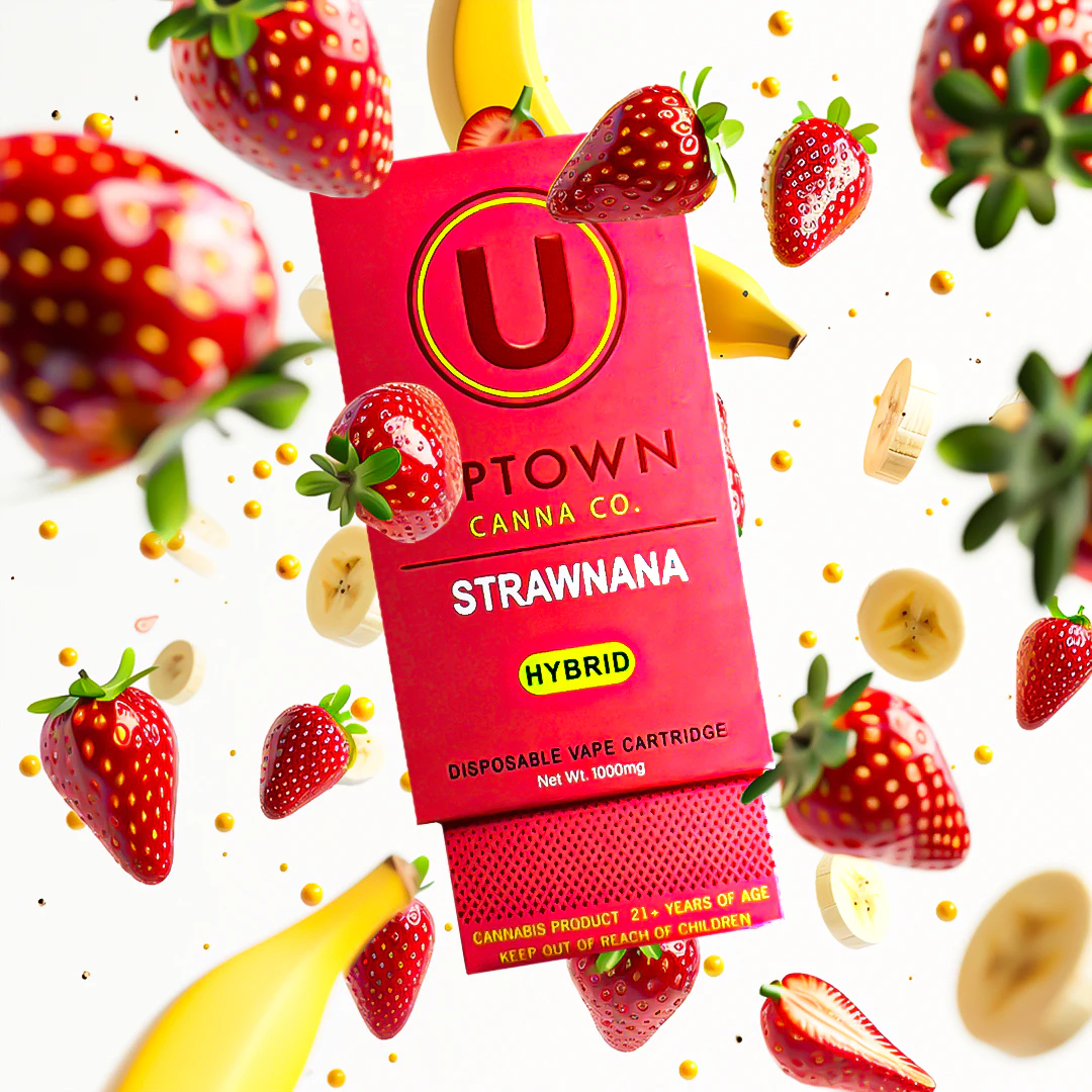 Uptown Canna Co. - Strawnana | 1g AIO Main Image
