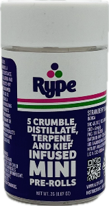 Rype - Strawberry Banana Sundae 2g 5 Pack Mini Infused Pre-Roll - Rype