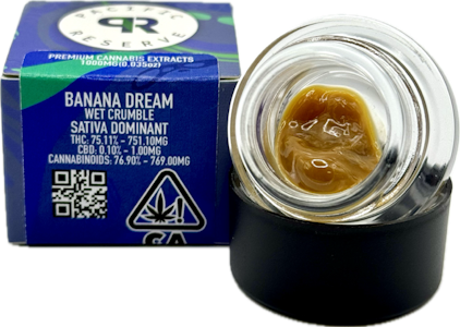 PACIFIC RESERVE - Banana Dream 1g Wet Crumble - Pacific Reserve