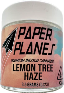 Paper Planes - Lemon Tree Haze 3.5g Jar - Paper Planes