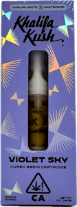 KHALIFA KUSH - Violet Sky 1g Cured Resin Cart - Khalifa Kush