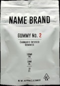 Gummy No. 2 Watermelon 100mg 10 Pack Gummies - Name Brand