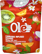 Cherry Cola 100mg Distillate 10 Pack Gummies - Ole' 4 Fingers