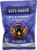 Epic Elderberry Sleep 10:2:4 160mg 10 Pack Live Rosin Gummies - Emerald Sky