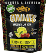 Lemon Cherry 2:1 CBN:THC 150mg 10 Pack Gummies - Shaman Extracts