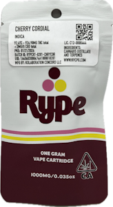 Rype - Cherry Cordial 1g Distillate Cart - Rype