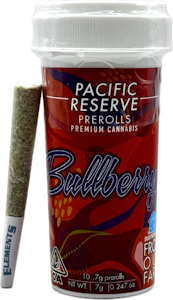 Pacific Reserve - Bullberry 7g 10 Pack Pre-Rolls - Pacific Reserve