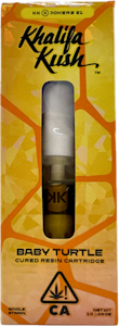 KHALIFA KUSH - Baby Turtle 1g Cured Resin Cart - Khalifa Kush