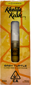KHALIFA KUSH - Baby Turtle 1g Cured Resin Cart - Khalifa Kush