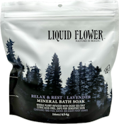 Relax Lavender 16oz Mineral Bath Soak - Liquid Flower