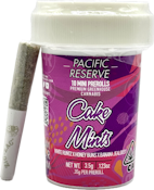 Cake Mints 3.5g 10 Pack Mini Pre-Rolls - Pacific Reserve