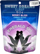 Sweet Dreams Berry Bliss Sleep 10:2:4 160mg 5 Pack Gummies - Emerald Sky