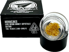 Hovacake 1g Live Resin Honey Crystal - Paper Planes