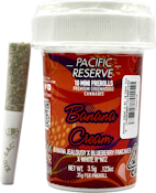 Banana Cream 3.5g 10 Pack Mini Pre-Rolls - Pacific Reserve