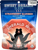 Sweet Dreams Strawberry Slumber 5:5:5 150mg 5 Pack Gummies - Emerald Sky