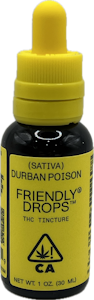 Friendly Farms - Durban Poison 1000mg Tincture - Friendly Farms