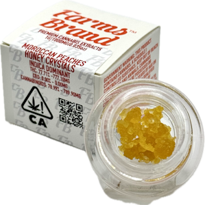FARMS BRAND - Moroccan Peaches 1g Honey Crystal - Farms Brand