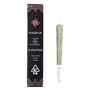 Black Magic x Modified Bananas | Submerge | Hash Infused Preroll | Nasha