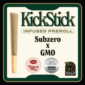 Mule Extracts - Kick Sticks | Inf PR CR 1pk/1g [H] | Subzero x GMO