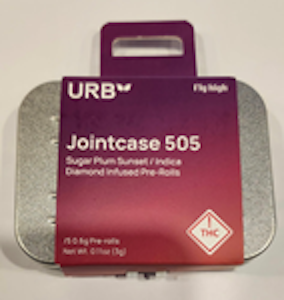 URB - URB - 3g Jointcase 505 - 5pk - Sugar Plum Sunset - (Indica)