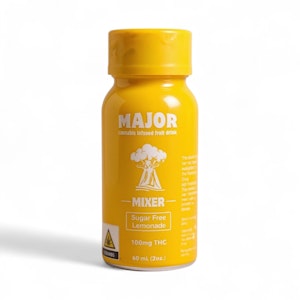 Major - Major | Beverage Mixer | Sugar Free Lemonade | 100mg 