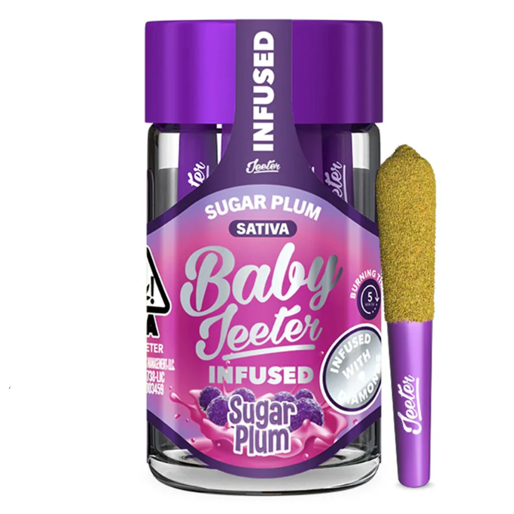Jeeter - Sugar Plum - Infused Preroll 5pk (2.5g) Main Image
