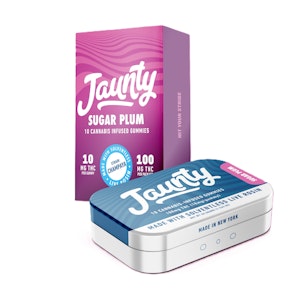 Jaunty - Sugar Plum | Live Rosin Gummies | 100mg/10 Pieces | Jaunty