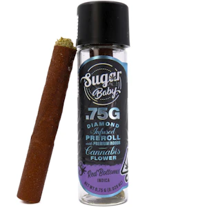 Sugar Daddies - Red Bottoms .75g Infused Mini Blunt - Sugar babies