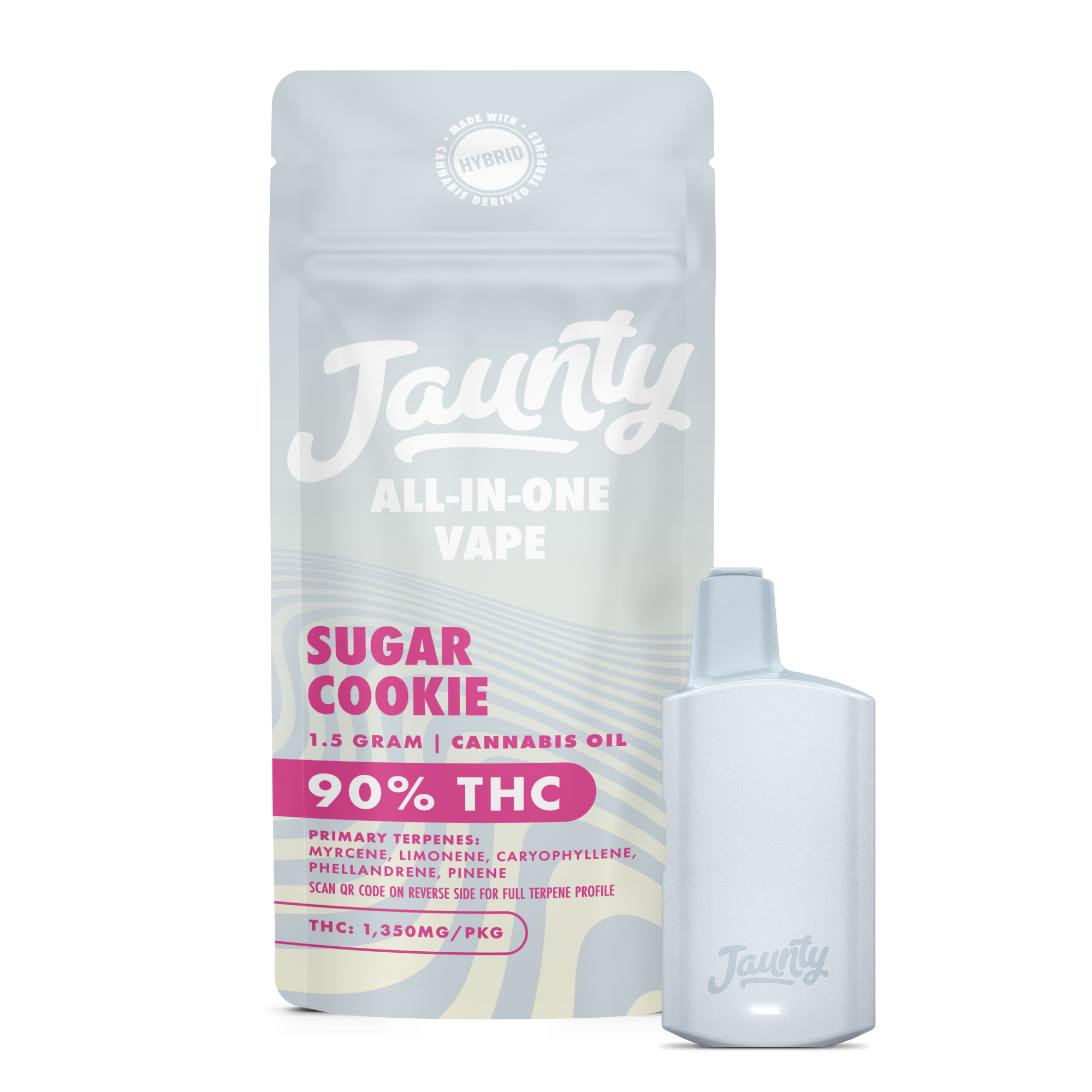 Jaunty | Sugar Cookie (Palms) All-in-One - 1.5g Vape - Ho...