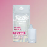 Sugar Cookie -Hybrid- 90% THC | 1.5g Palm (Vape Pen) | Jaunty     -f4  Back