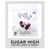 Sugar Highs - Purple Punchsicle (10pc x 50mg)