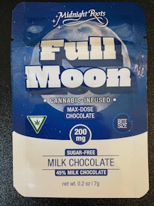 Full Moon - Sugar Free Milk Chocolate - 200mg