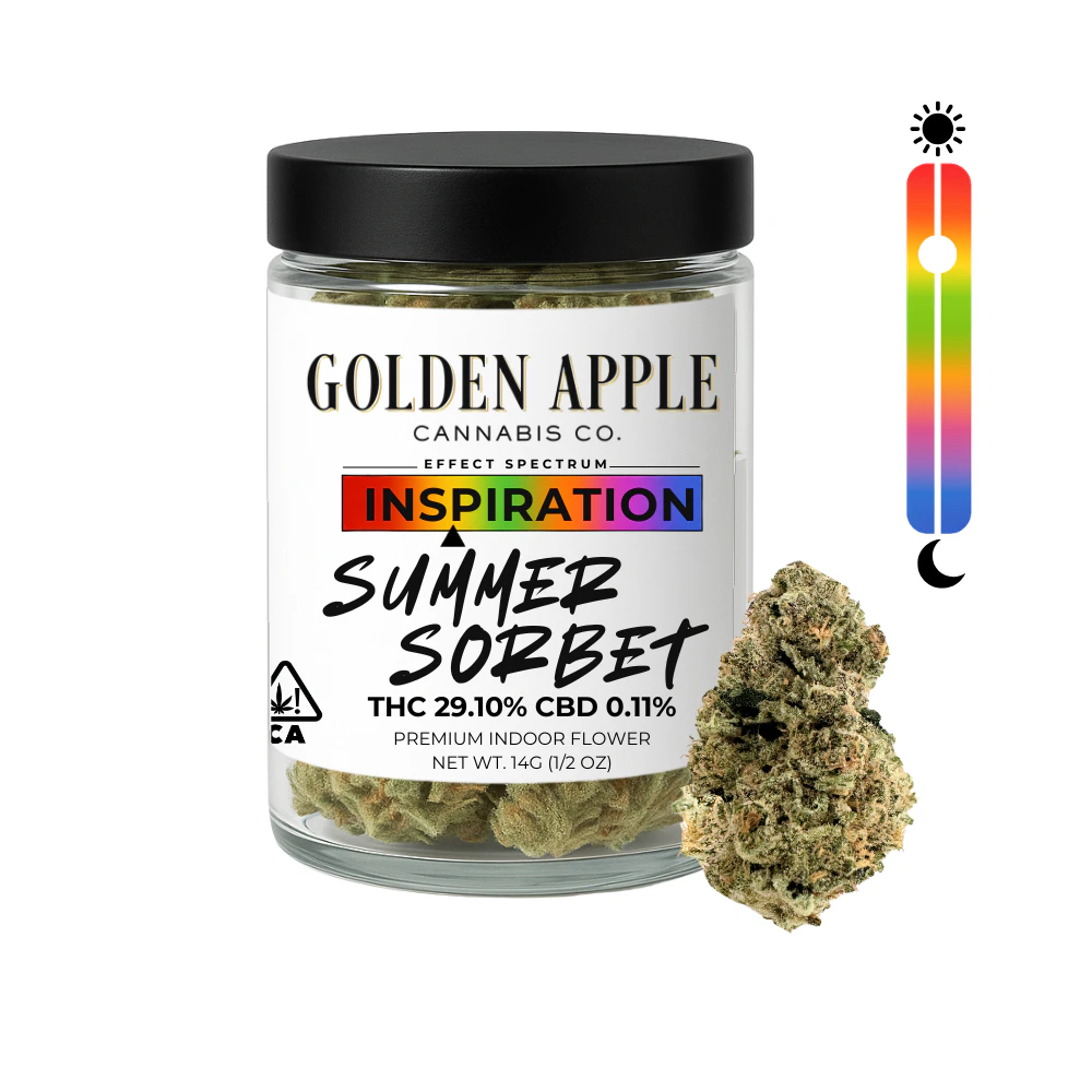Golden Apple Cannabis Co. - Summer Sorbet | Indoor | Sativa | 14g Main Image