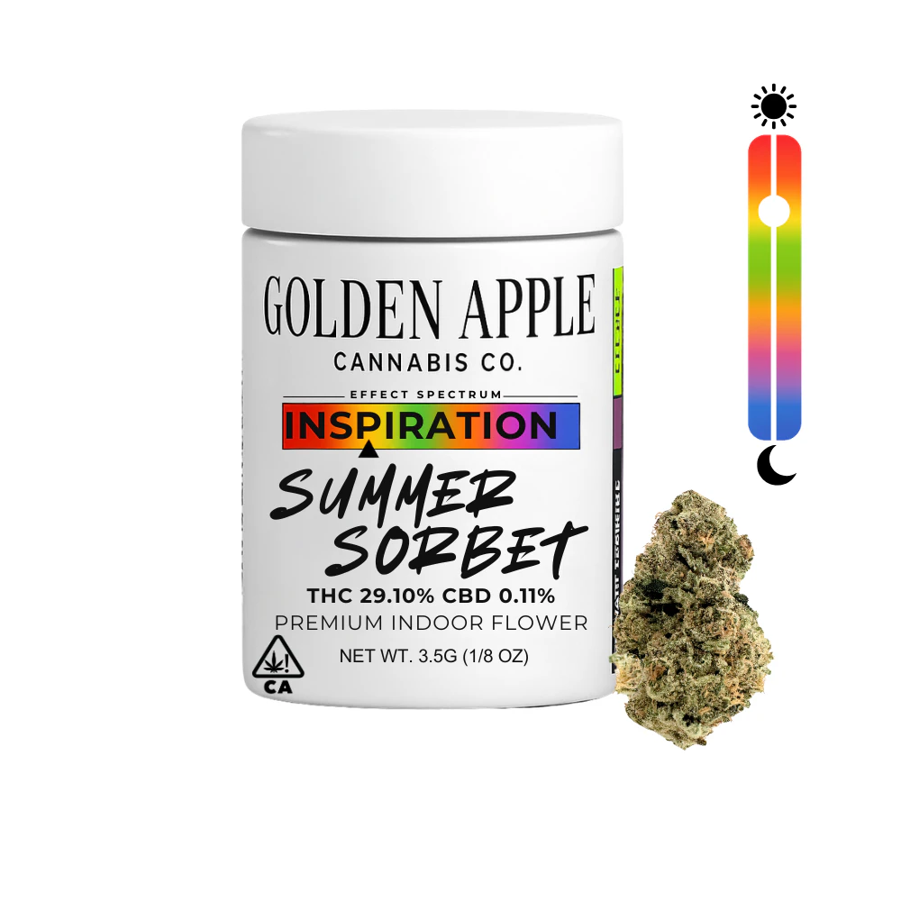 Golden Apple Cannabis Co. - Summer Sorbet | Indoor | Sativa | 3.5g Main Image