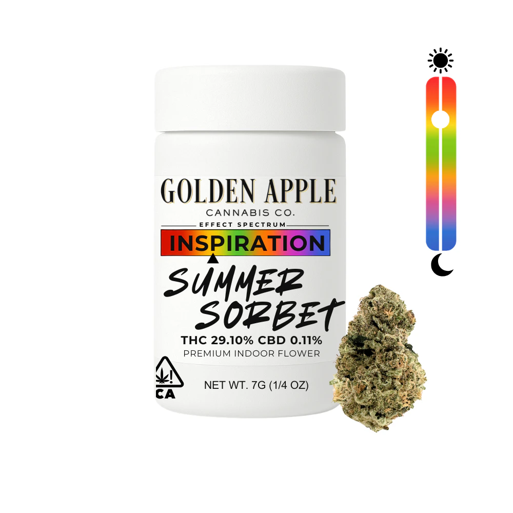 Golden Apple Cannabis Co. - Summer Sorbet | Indoor | Sativa | 7g Main Image