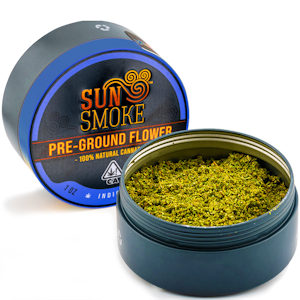 SUNSMOKE - Indica Blend - Preground Flower (1oz)