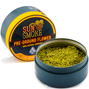 SUNSMOKE - Sativa Blend - Preground Flower (1oz)