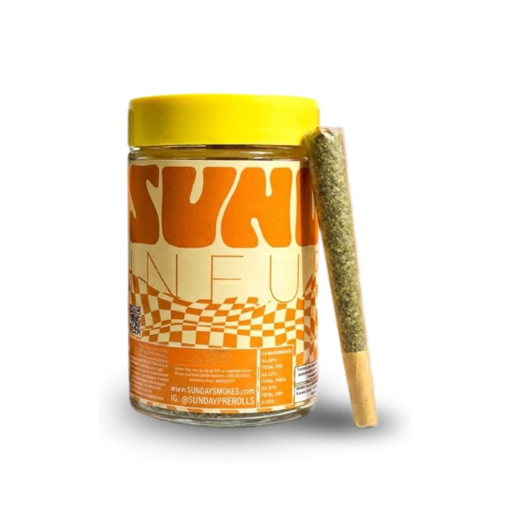 SUNDAY - Don Banana 14pk Infused Prerolls (14g total/1g each) - SUNDAY Main Image