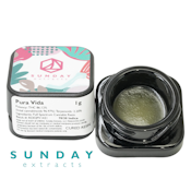 Sunday Extracts | Pura Vida | Extract | 1g