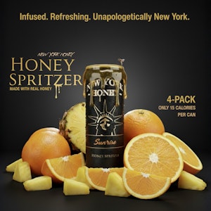 NEW YORK HONEY - New York Honey | Orange Pineapple Honey Spritzer | 4pk | 40mg