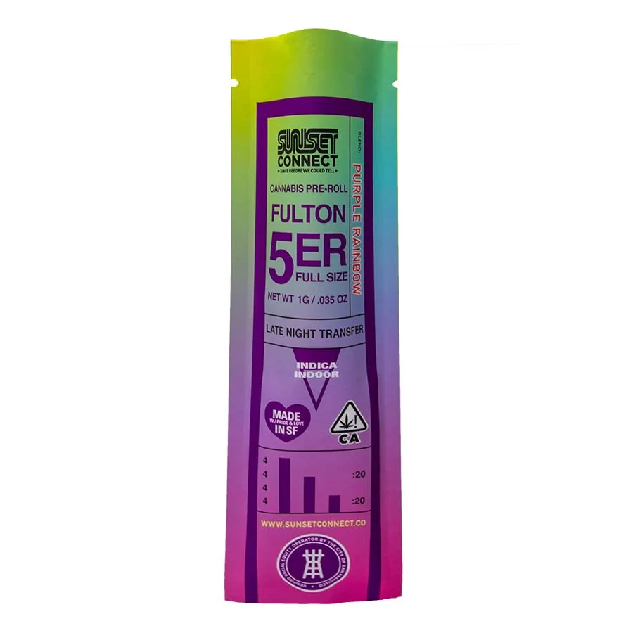 Sunset Connect - Sunset Connect | Purple Rainbow | Pre-Roll | [1g] | Indica Main Image