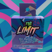The Limit- Sunset Runtz 1g Live Rosin