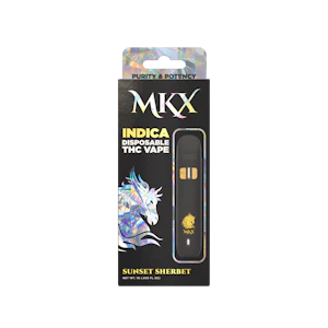 MKX - MKX- 1g MKX Disposable Vape - Sunset Sherbet - Indica-87.34%