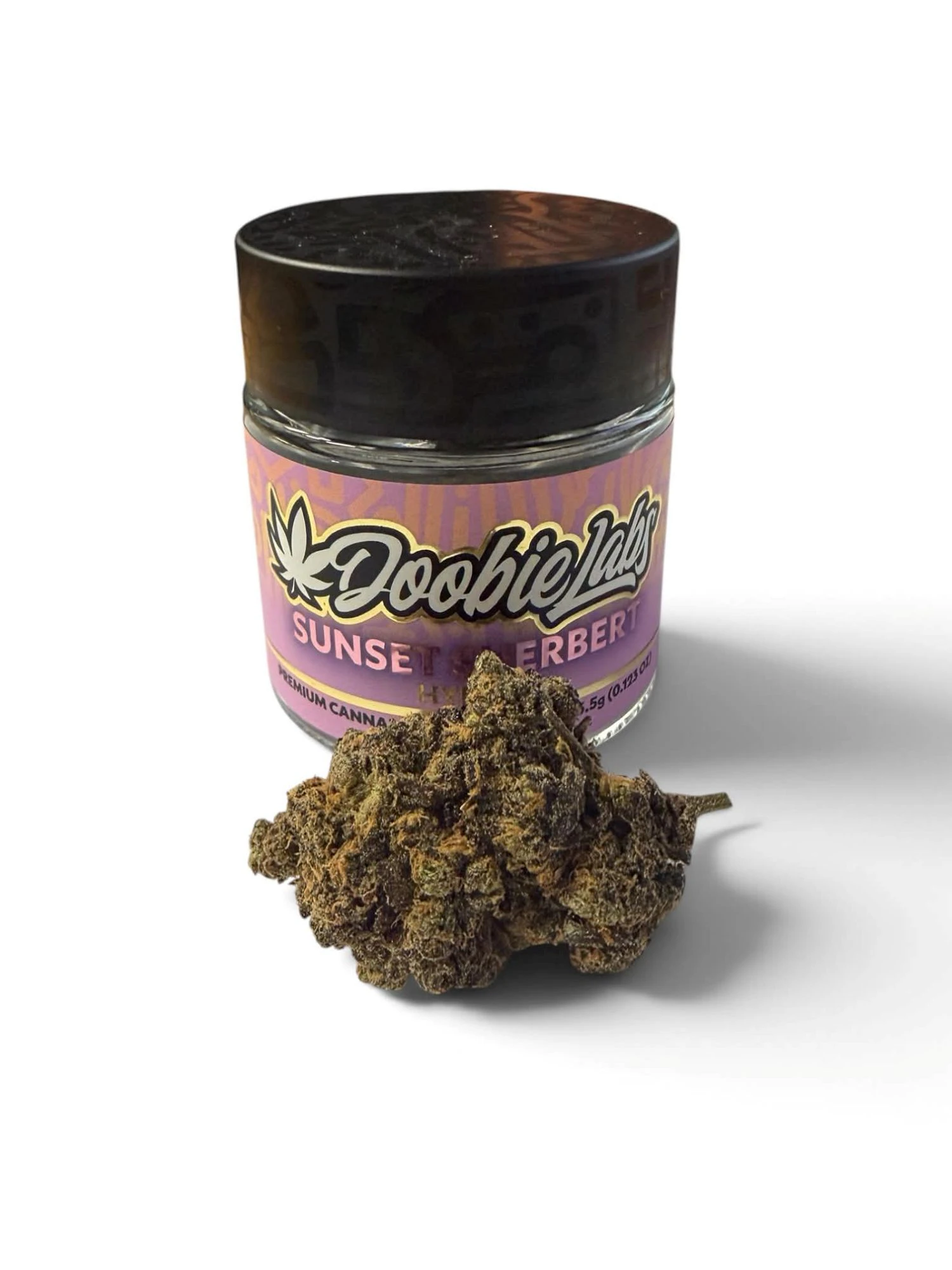Doobie Labs - Sunset Sherbert 3.5g Flower Main Image