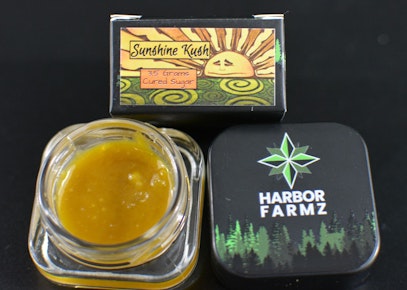 Harbor Farmz - Sunshine Kush Cured Sugar - 3.5g Bucket