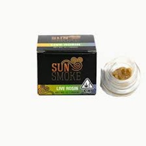 Sunsmoke - Sunsmoke - Mint Pie Eyed - Live Rosin - 1G