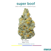MOCA Flowers - Smalls 1/4 Bag - Super Boof