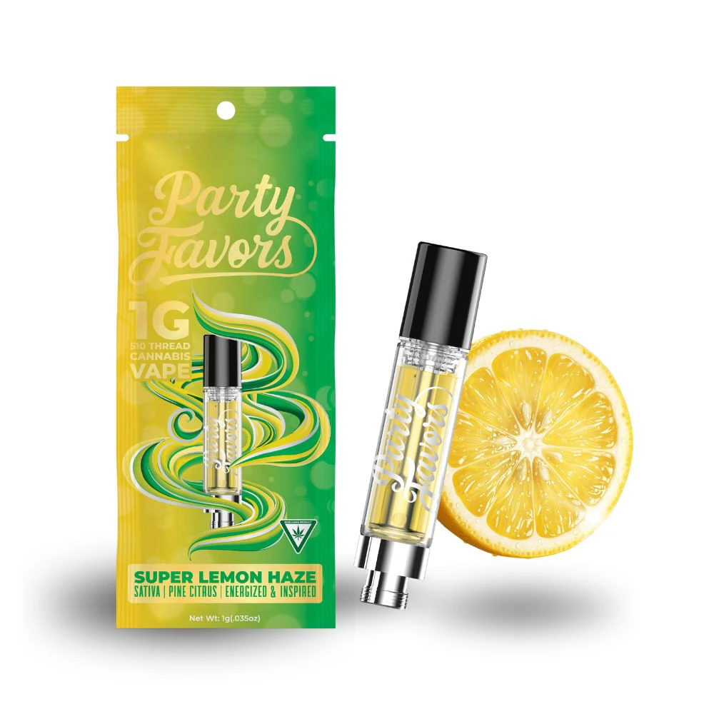 Party Favors - Super Lemon Haze 1g Cartridge - PARTY FAVORS Main Image