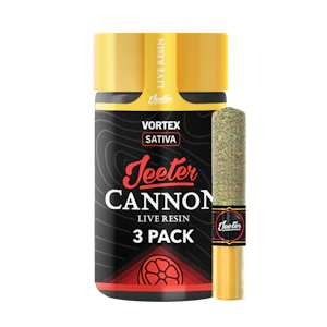 JEETER - Super Lemon Haze (S) | Baby Cannon Live Resin .5g 3pk | Jeeter