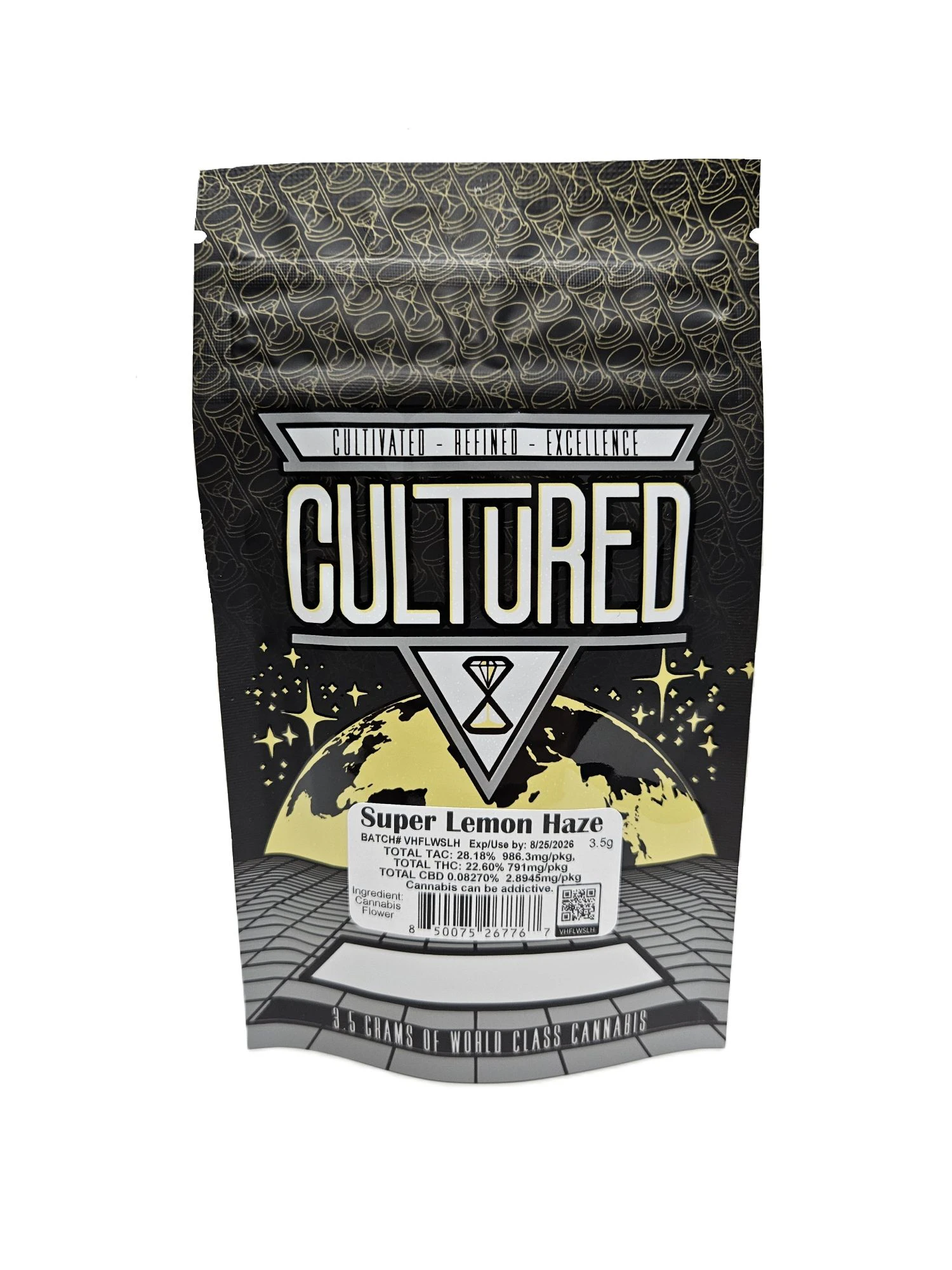 Cultured - Super Lemon Haze | Flower | 3.5g | Cultured Main Image